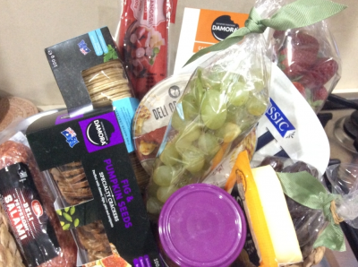 The Meze - A beautiful selection of meats cheese olives crackers and more .wine , champagne and chocolates optional on request.